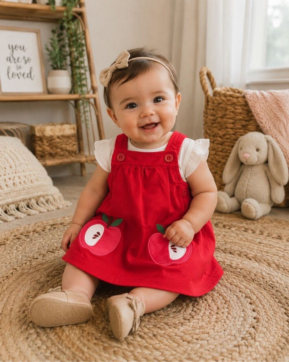 Bundles School Dress Size 6-9 months